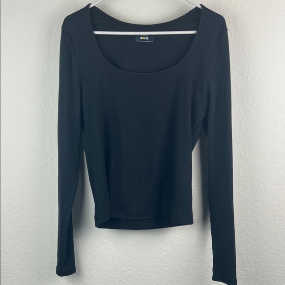 Anthropologie Tops - Anthropologie Women’s Black Long Sleeve Top XL